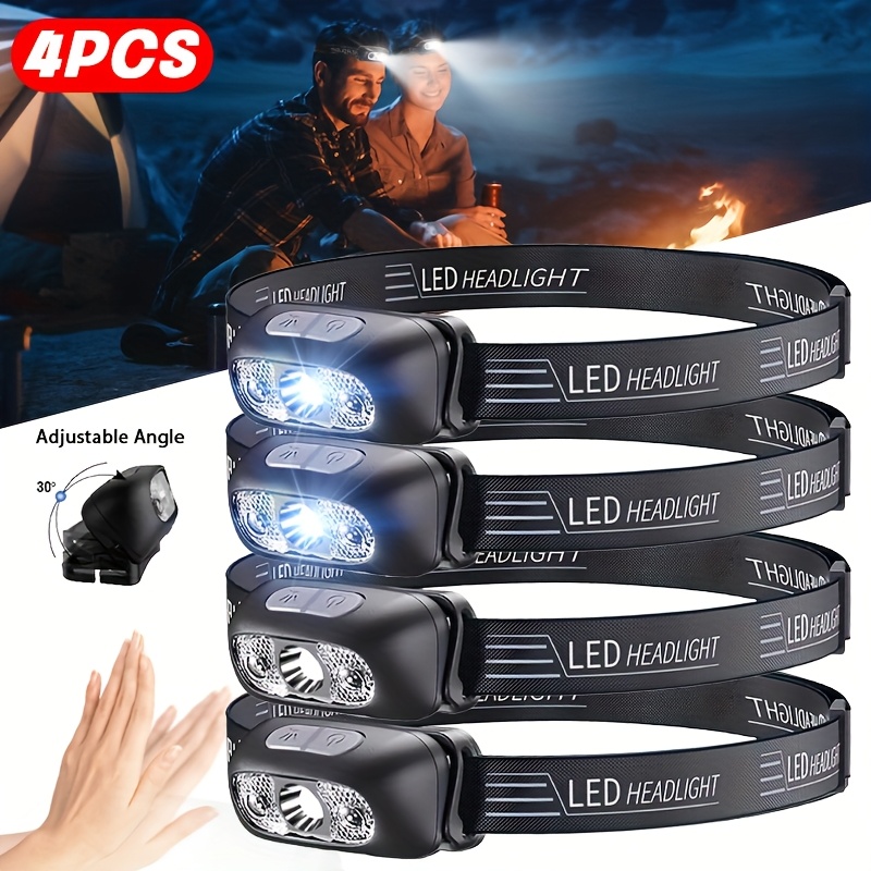 Fishing Headlamp - 강력한 센서 조절식 LED 헤드 플래시