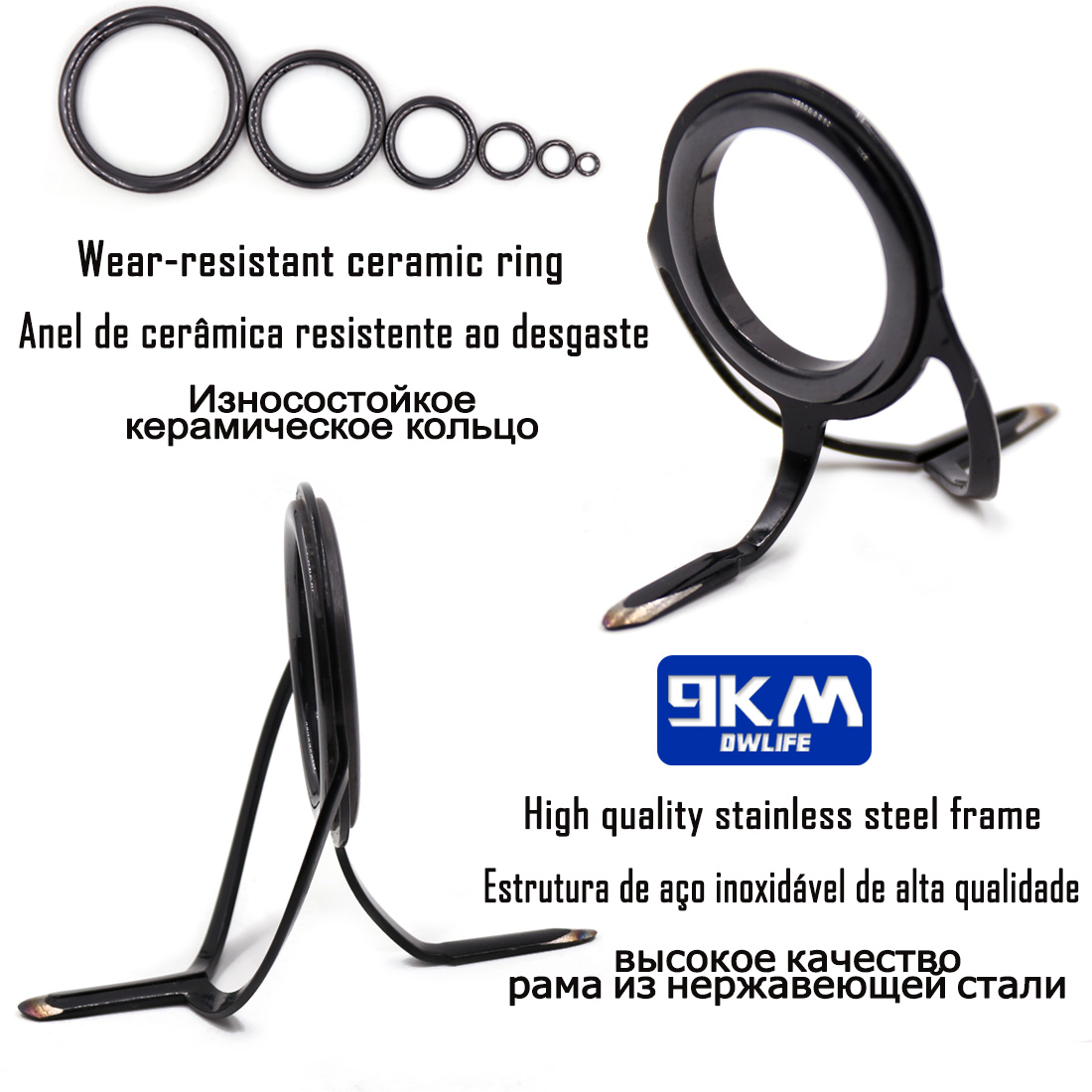 낚싯대 수리 키트 스피닝로드 빌딩 부품 스테인레스 스틸 - Fishing Equipment Parts 리뷰 및 가격