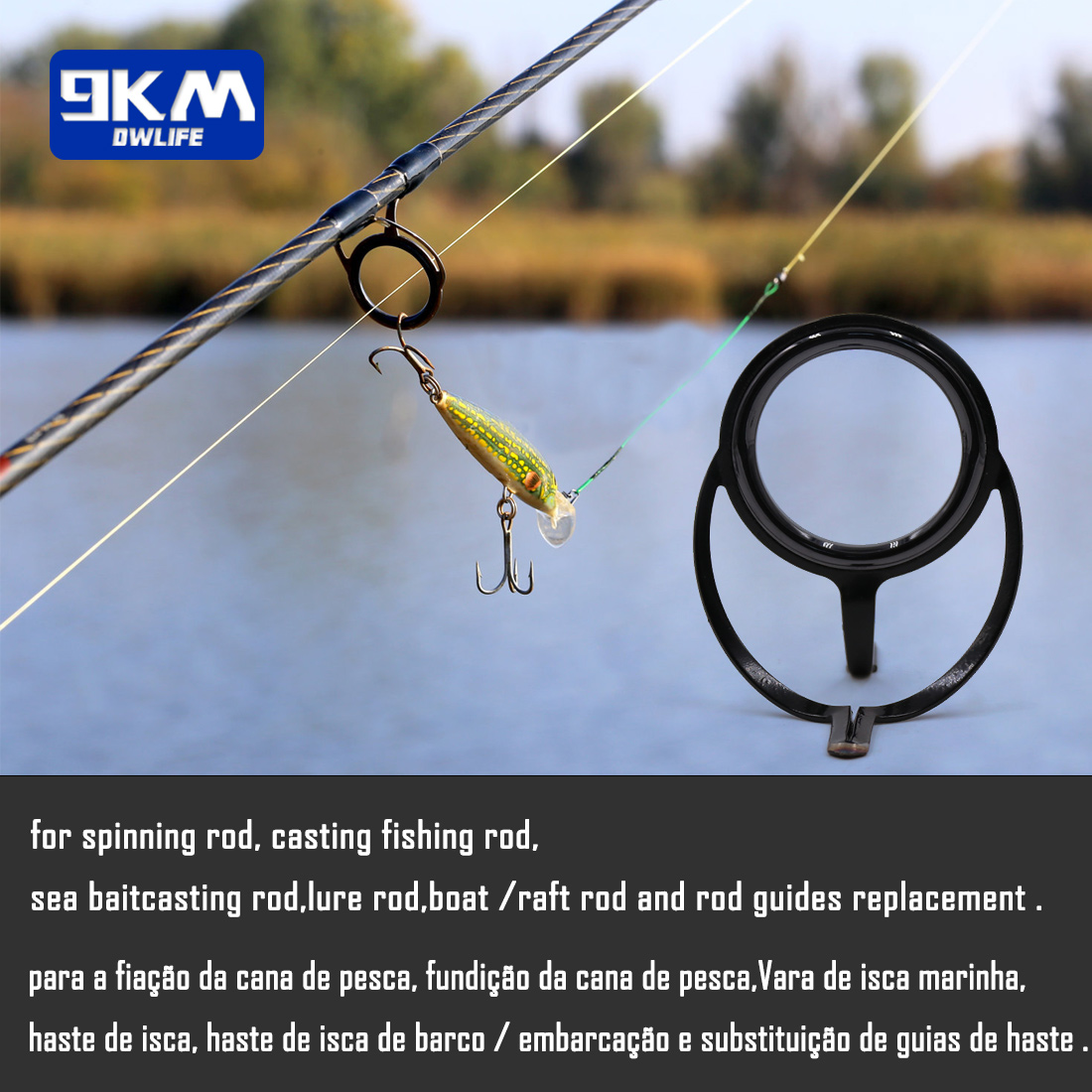 낚싯대 수리 키트 스피닝로드 빌딩 부품 스테인레스 스틸 - Fishing Equipment Parts 리뷰 및 가격