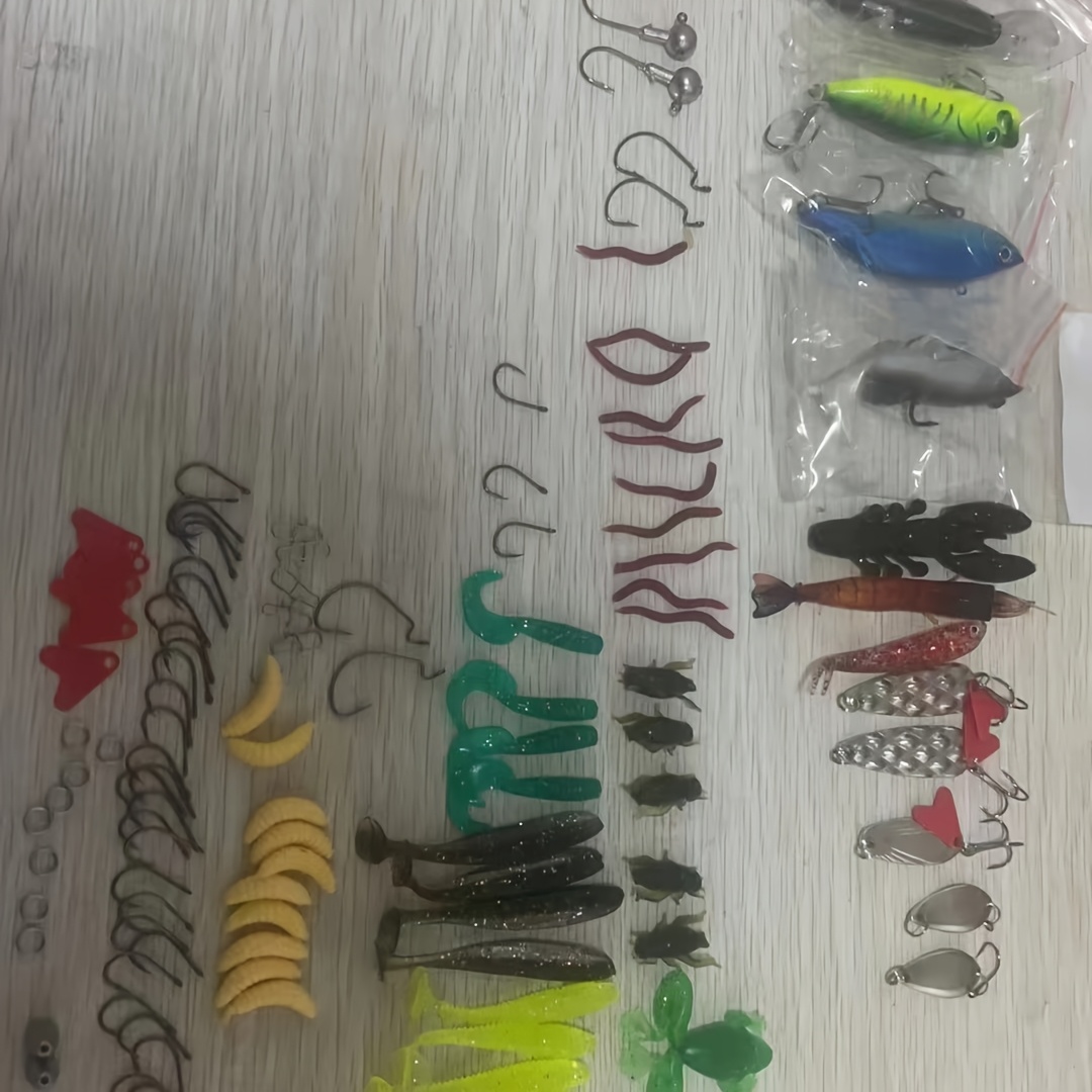 133개 프리미엄 낚시 미끼 세트, 낚시 장비 및 용품 - Fishing Equipment And Gear 리뷰 및 가격