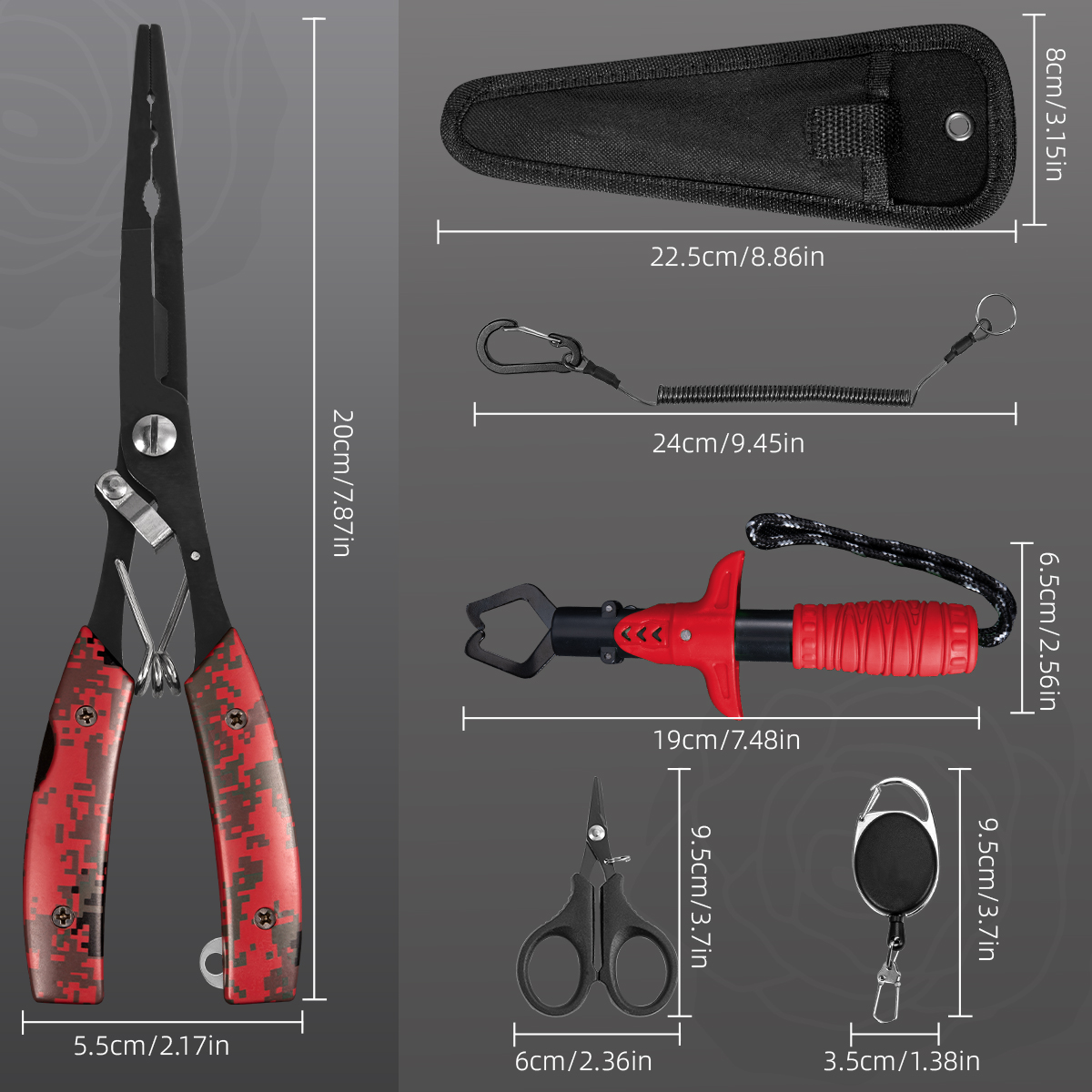 스테인리스 스틸로 제작된 기능성 낚시 플라이어, 와이어 - Fishing Equipment Parts 리뷰 및 가격